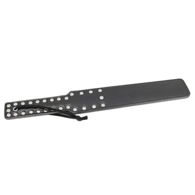 Love In Leather Long Studded Paddle