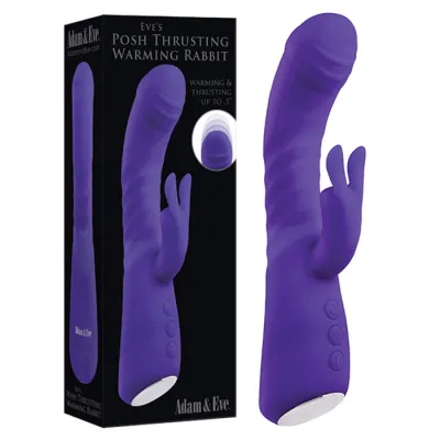 Adam Eve Eve s Posh Thrusting Warming Rabbit