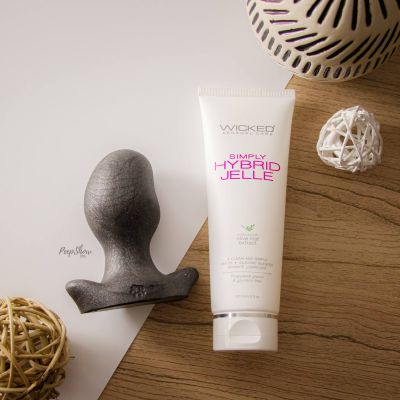 Oxballs Ergo Super Soft Silicone Plug Thick Lube Bundle