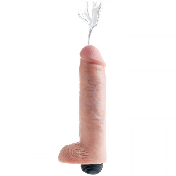 Pipedream King Cock Light Squirting Ballsy Dildo - 8, 9, 10 Inch — image 5 of 10