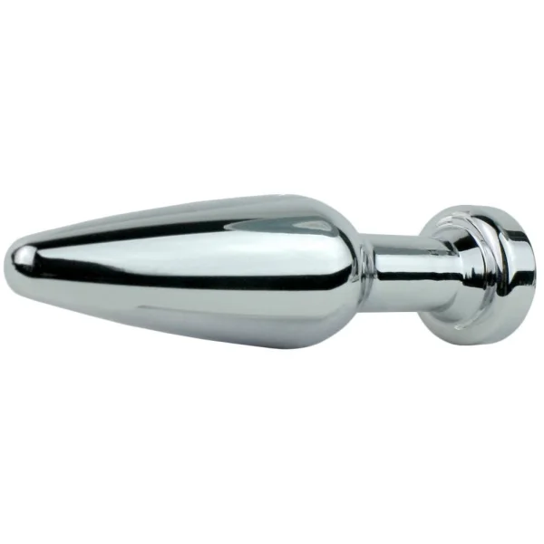 Royal Sapphire Tapered Metal Butt Plug