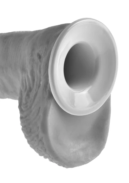 King Cock 10 " Hollow Strap On Suspender System
