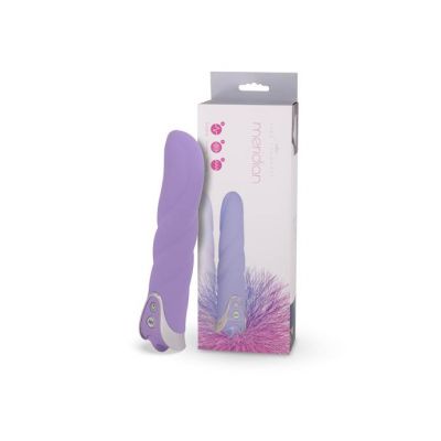 Meridian G spot Vibrator Purple 7 Inch