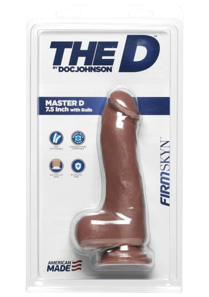The D™ - Master D - 7.5" with Balls - FIRMSKYN™ — image 4 of 12
