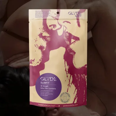 Glyde SlimFit Vegan Condoms Small Size