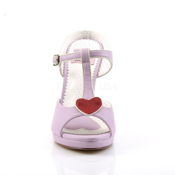 4 inches Heel 1/2 inches PF Slide W/ Heart Accent — image 6 of 12