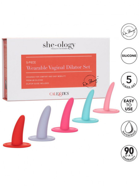She-ology 5 Piece Wearable Vaginal Dilator Set