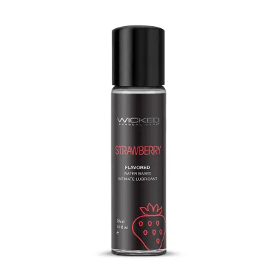 Wicked Aqua Strawberry Flavored Lubricant