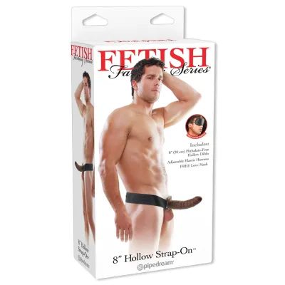 Fetish Fantasy Series 8 Hollow Strap on Brown