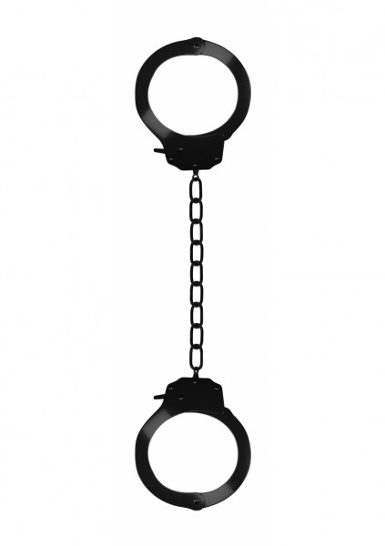 Pleasure Legcuffs - Black - Sexy Handcuffs
