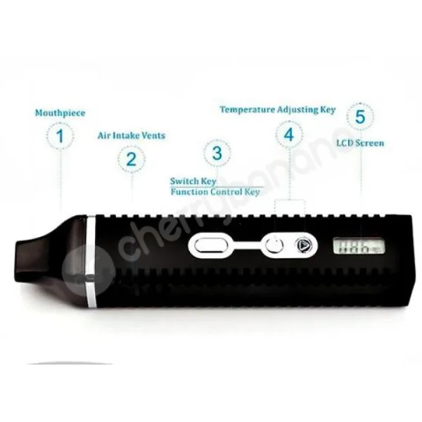 Hebe Titan 2 Black Rechargeable Herb Vaporiser