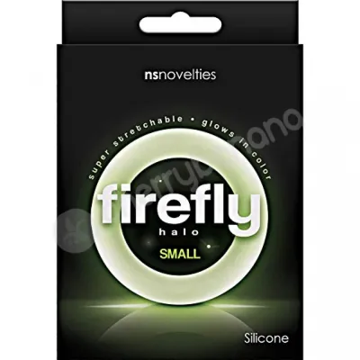 Firefly Clear Halo Cock Ring Small