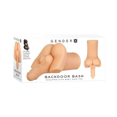 Gender X Backdoor Bash Light With Vibrating Cockring 2 5 Lbs