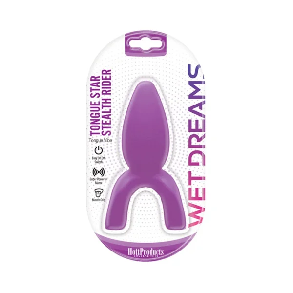 Tongue Star Stealth Rider Vibe With Contoured Pleasure Tip — image 6 of 6