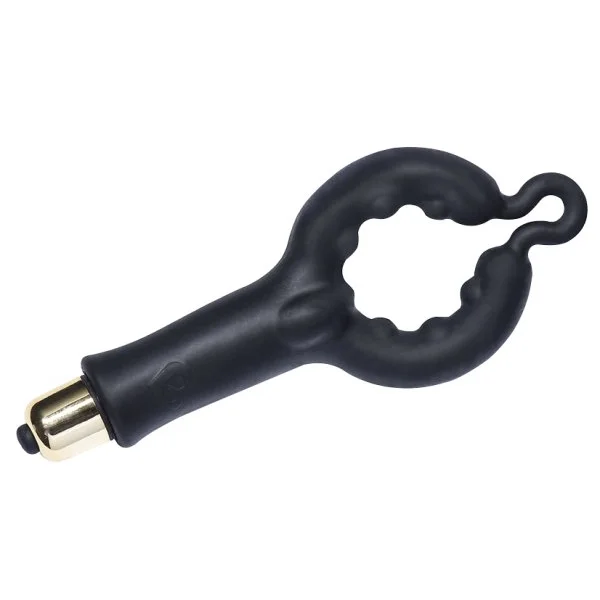 4US Vibrating Cock Ring Black — image 5 of 8