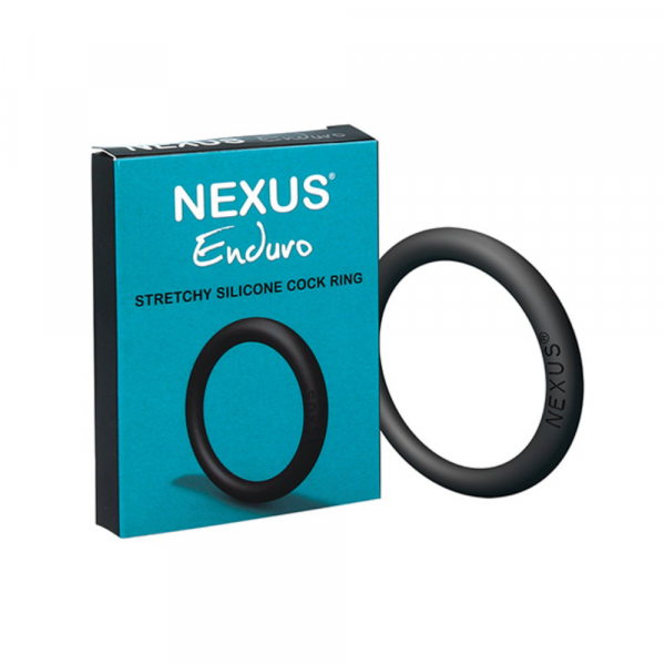Nexus Enduro Silicone Cock Ring - Black