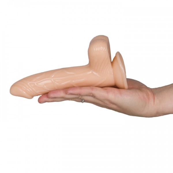Bondara Light Tone Suction Cup Ballsy Dildo – 6 Inch