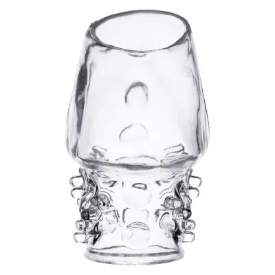 Bondara Hat Trick Clear TPR Penis Head Sleeve 2 5 Inch