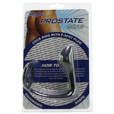 Cock Ring with P Spot Plug