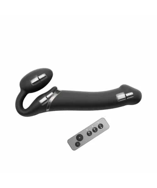 Strap-on-Me Vibrating Strap-On Large Black