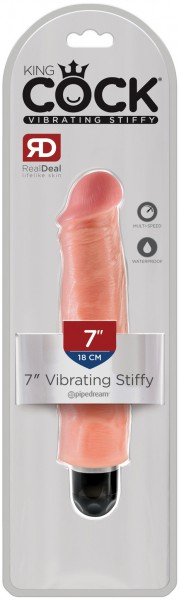 7" Vibrating Stiffy Cock