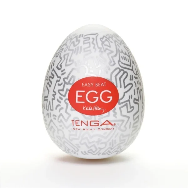 Tenga Egg 'Keith Haring Egg Party' Penis Masturbator