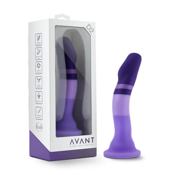 Blush Avant D2 Purple Rain Dildo — image 11 of 11