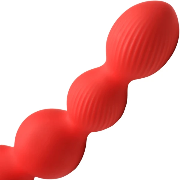 Bloomgasm Rose Twirl Vibrating & Rotating Anal Beads