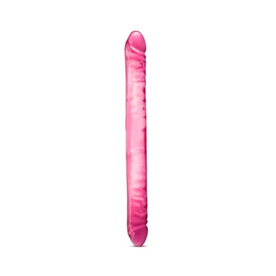 B Yours 18in Double Dildo Pink