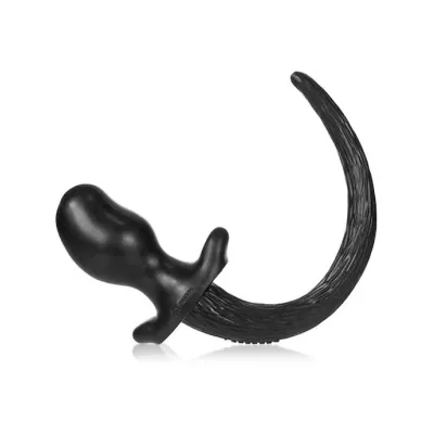 Puppy Tail Buttplug 4 25 Inch Black Medium