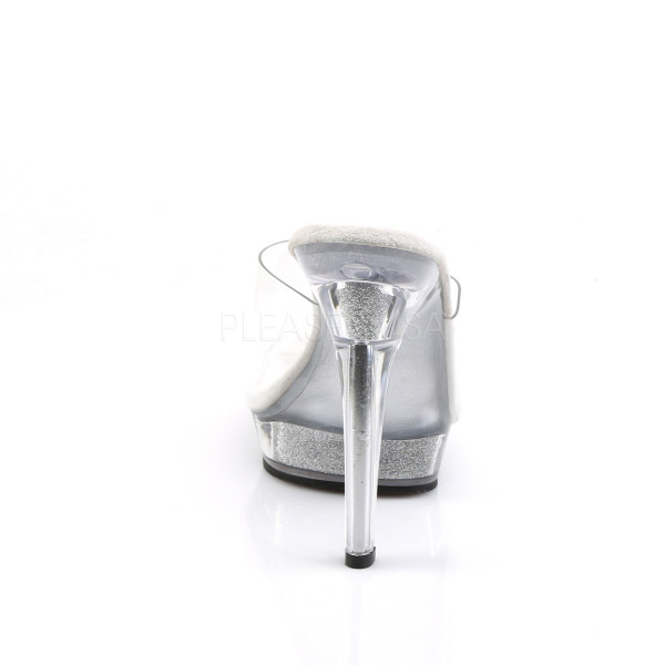 LIP-101 - 5" Heel, 3/4" Glitter Filled PF Slide — image 4 of 4