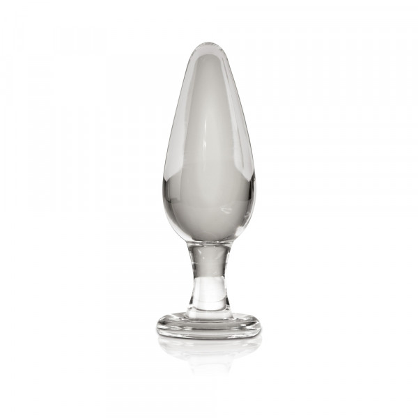 Icicles No 26 Glass Butt Plug Clear — image 4 of 12