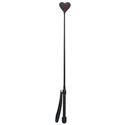 Heart Tip Crop Black