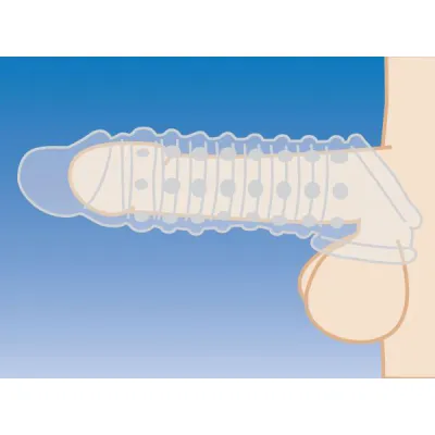 1 5 Inch Penis Enhancer Sleeve Clear