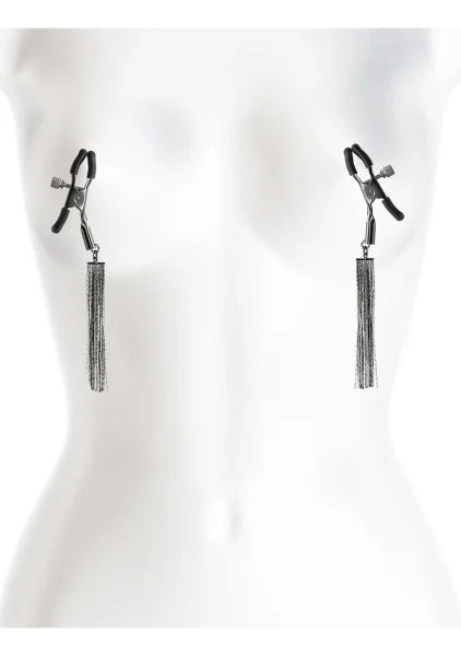 Bound Adjustable D2 Nipple Clamps by NS Novelties - Gunmetal