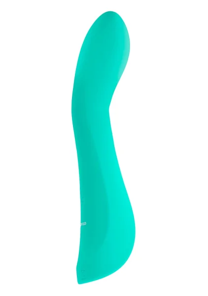 Come With Me Rechargeable Silicone G-Spot Vibrator With Come Hither Motion By Evolved Novelties - Green