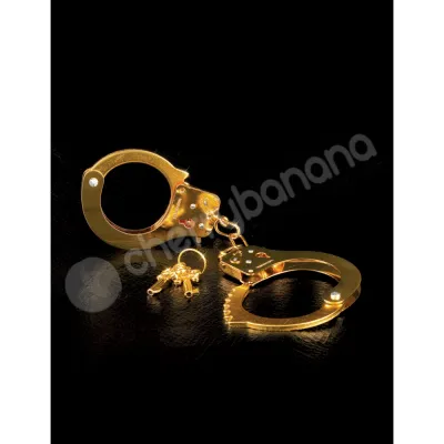 Fetish Fantasy Gold Metal Cuffs
