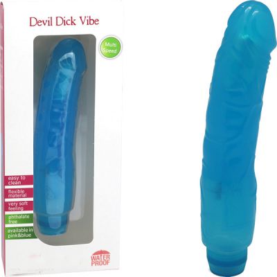 Devil Dick Vibe Blue