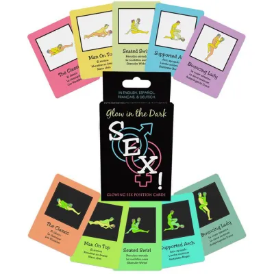 Glow in the Dark Sex Cards
