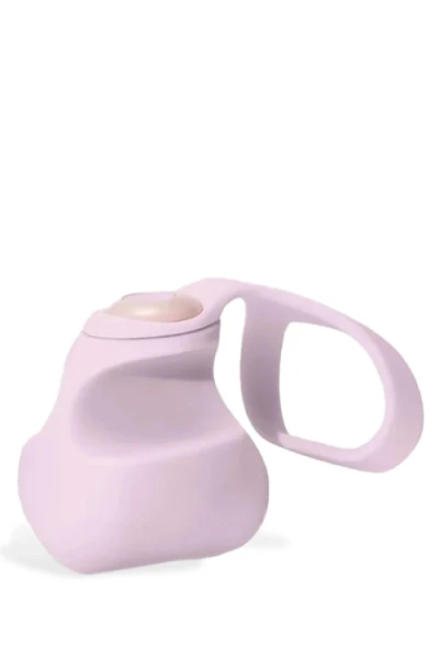 Dame Fin 2.75" Silicone Finger Vibrator with Strap