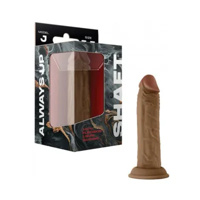 Realistic Dildos Shaft Model J Liquid Silicone 5 5 In Dildo Oak