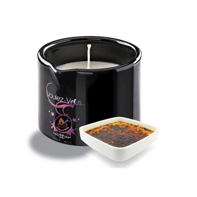 Voulez vous Massage Candle Creme Brulee