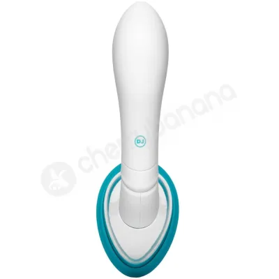 Doc Johnson Bloom Automatic Vibrating Blue Clit Vulva Nipple Pump