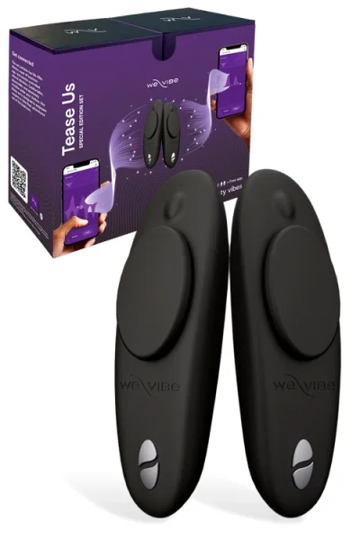 Tease Us Set - Moxie & Moxie By We-Vibe - 2 Wearable Hands-Free App Controlled Panty Vibes