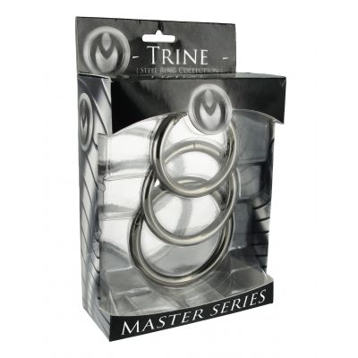 Metal Cock Rings x3