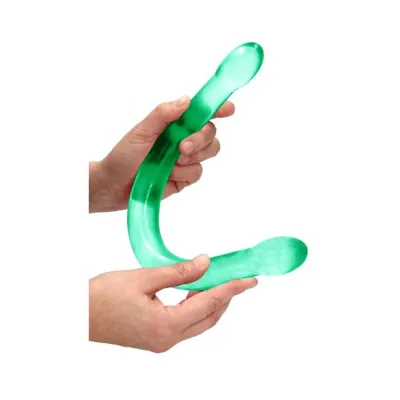 Realrock Crystal Clear Double Dong 17