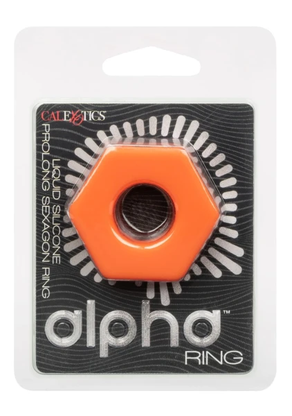 Alpha Ring Prolong Sexagon Cock Ring