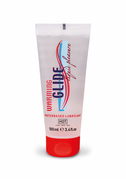 HOT Warming Glide Liquid Pleasure - waterbased lubricant - 100 m - Lubed Sex