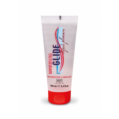 HOT Warming Glide Liquid Pleasure waterbased lubricant 100 m Lubed Sex