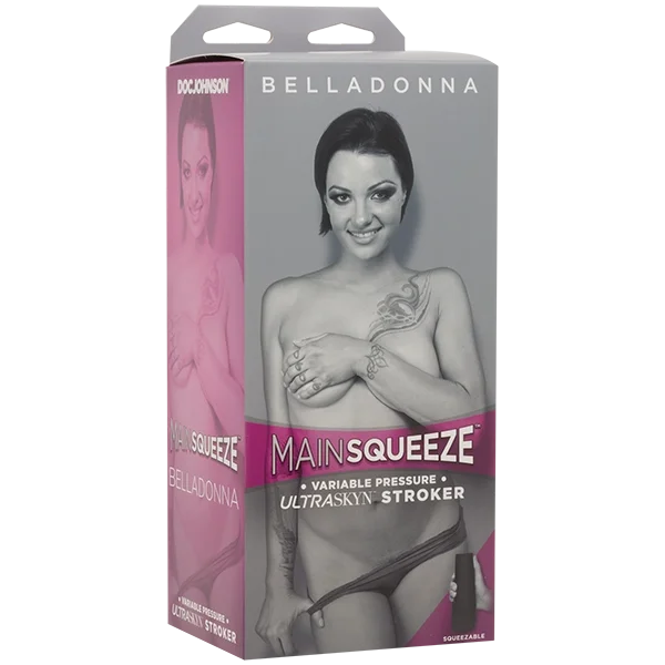 Main Squeeze Belladonna Penis Masturbator by Doc Johnson